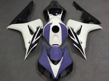 Gloss White Blue and Black 2006-2007 CBR1000RR Fairings