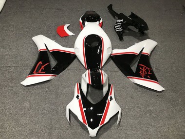 Gloss White Red and Black 2008-2011 CBR1000RR Fairings