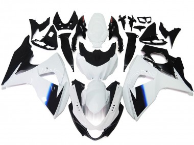 Gloss White and Black2009-2016 GSXR 1000 Fairings