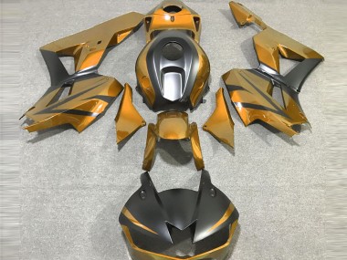 Gold and Matte Black 2013-2023 CBR600RR Fairings