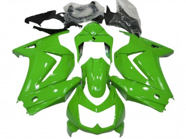 Green 2008-2012 Ninja 250 Fairings