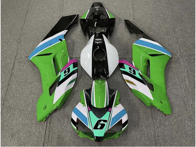 Green 6 2004-2005 CBR1000RR Fairings