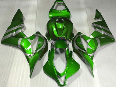 Green Captain America 2007-2008 CBR600RR Fairings