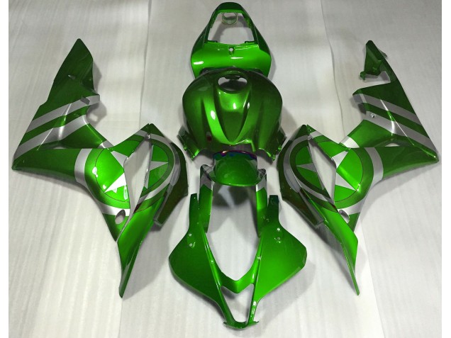 Green Captain America 2007-2008 CBR600RR Fairings