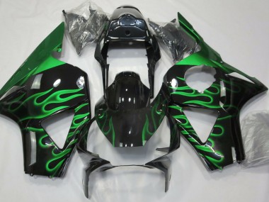 Green Flame 2002-2003 CBR954RR Fairings