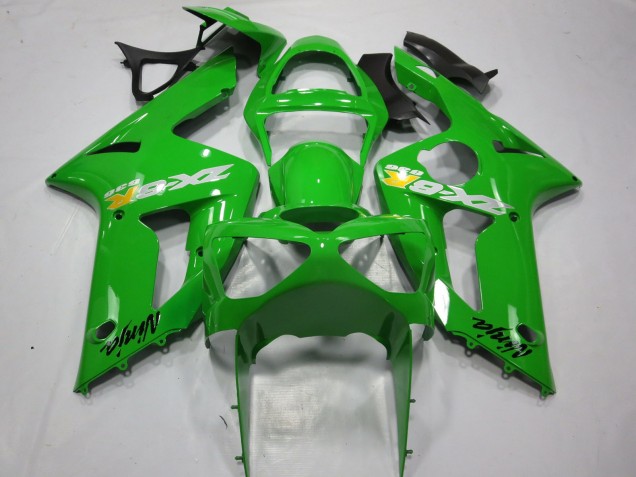 Green OEM Style 2003-2004 ZX6R Fairings