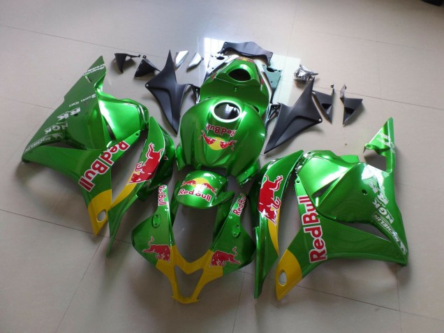 Green Red Bull 2009-2012 CBR600RR Fairings