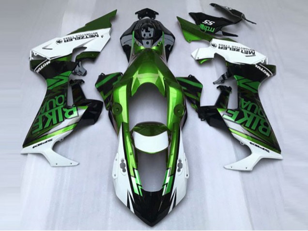 Green & White Custom 2017-2023 CBR1000RR Fairings