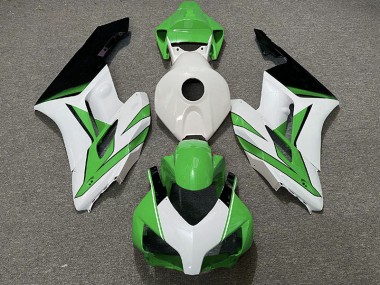 Green White and Gloss Black 2004-2005 CBR1000RR Fairings