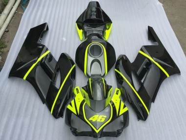 Grey Black and High Viz 2004-2005 CBR1000RR Fairings