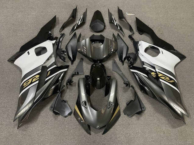 Gunmetal Grey and Gold 2017-2021 R6 Fairings