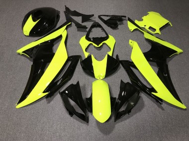 High Viz and Black Custom 2008-2016 R6 Fairings