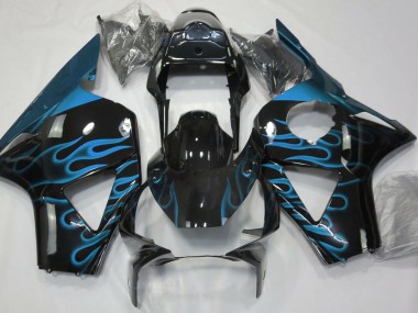 Light Blue Flame 2002-2003 CBR954RR Fairings