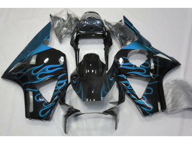 Light Blue Flame 2002-2003 CBR954RR Fairings