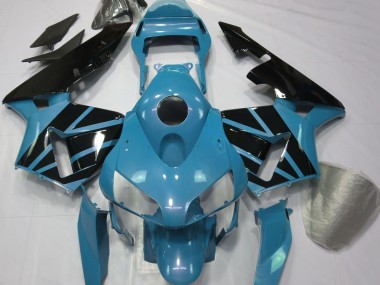 Light Blue & Gloss Black 2003-2004 CBR600RR Fairings