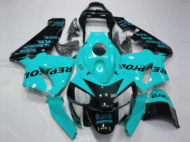 Light Blue Repsol 2003-2004 CBR600RR Fairings