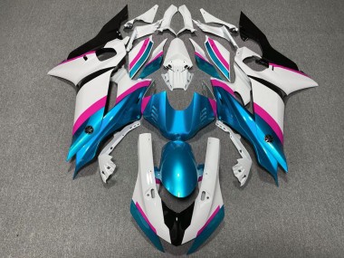 Light Blue and Pink 2017-2021 R6 Fairings