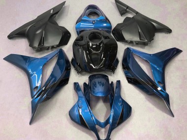 Light Blue with Black 2009-2012 CBR600RR Fairings