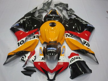 Light Orange Repsol 2009-2012 CBR600RR Fairings