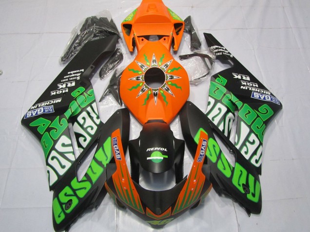 Lime Rossi Matte 2004-2005 CBR1000RR Fairings