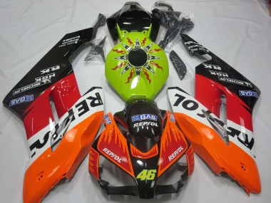 Lime Rossi Repsol 2004-2005 CBR1000RR Fairings