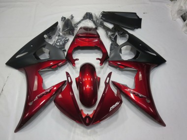 Maroon Red 2005 R6 Fairings