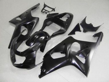 Matte Black 2000-2002 GSXR 1000 Fairings