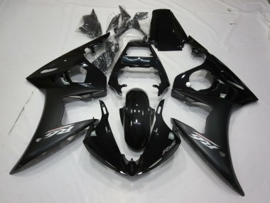 Matte Black 2003-2004 R6 Fairings