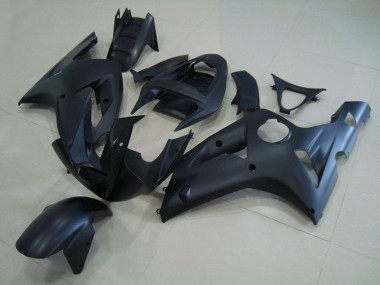 Matte Black 2003-2004 ZX6R Fairings