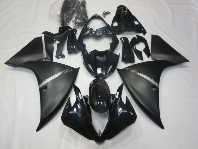 Matte Black 2012-2014 R1 Fairings