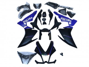 Matte Black & Blue 2010-2015 RSV4 1000 Fairings