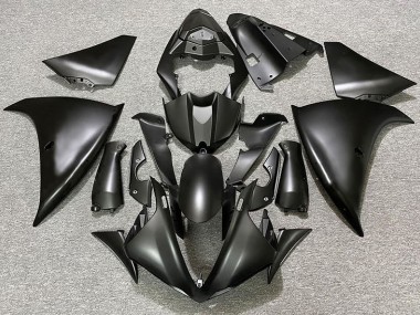 Matte Black & Gold 2009-2011 R1 Fairings