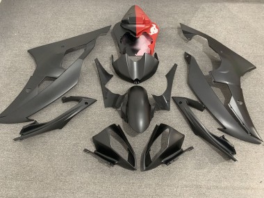 Matte Black & Red 2008-2016 R6 Fairings