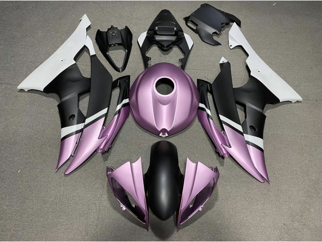 Matte Black and Light Purple 2008-2016 R6 Fairings