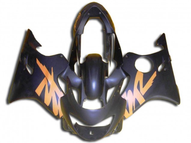 Matte Black and Orange 1999-2000 CBR600 F4 Fairings