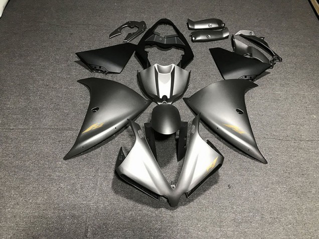 Matte Grey 2012-2014 R1 Fairings