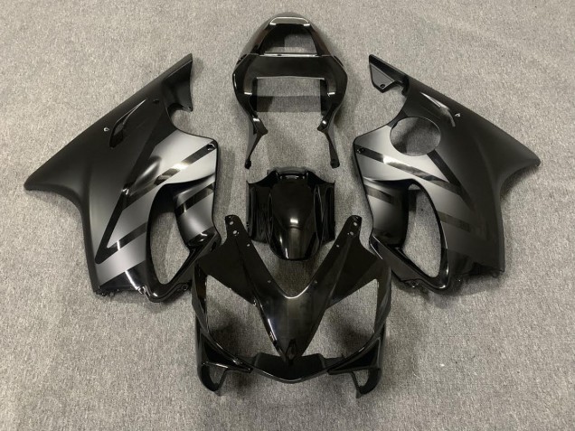 Matte and Gloss Black 2001-2003 CBR600 F4i Fairings