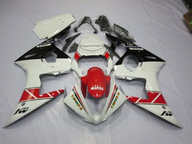 Motul Red and Black 2005 R6 Fairings