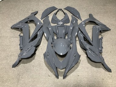 Nardo Grey Black Logo 2016-2019 ZX10R Fairings