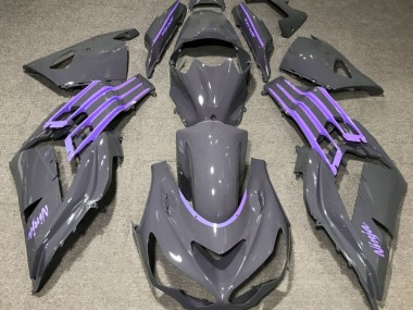 Nardo Grey & Purple 2012-2021 ZX14R Fairings