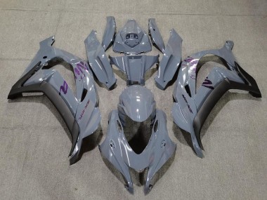 Nardo Grey & Purple 2016-2019 ZX10R Fairings