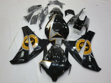 Orange Black and Silver 2008-2011 CBR1000RR Fairings