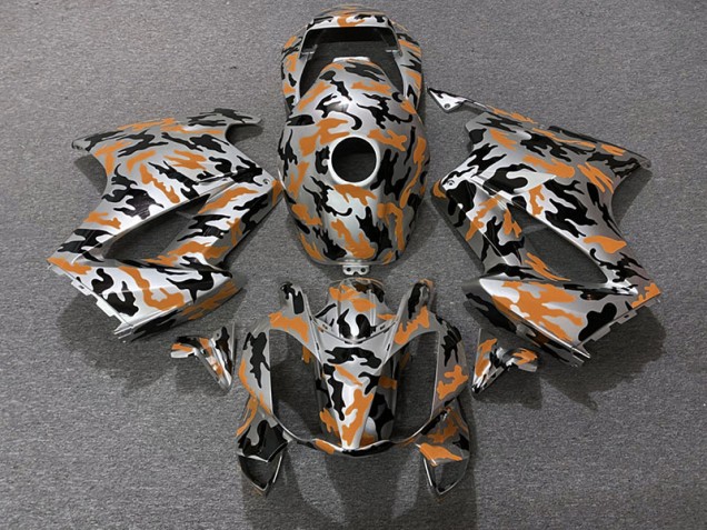 Orange Camo 2002-2012 VFR800 Fairings