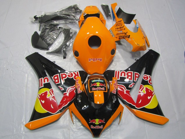 Orange RedBull 2008-2011 CBR1000RR Fairings