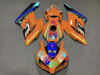 Orange Shark 2004-2005 CBR1000RR Fairings