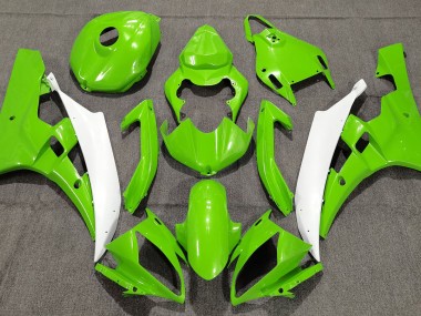 Pearl Green 2006-2007 R6 Fairings