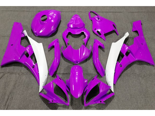 Pearl Purple 2006-2007 R6 Fairings