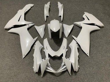 Pearl White 2011-2024 GSXR 600-750 Fairings