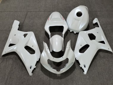 Pearl White 2001-2003 GSXR 600-750 Fairings