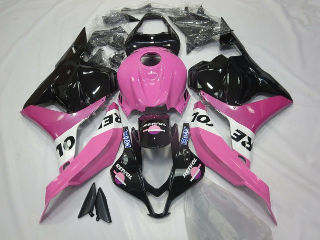 Pink Special Repsol 2009-2012 CBR600RR Fairings